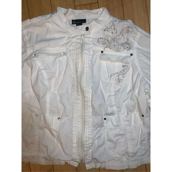 Lane Bryant Plus Size Full Zip Jacket - Picture 8 of 8